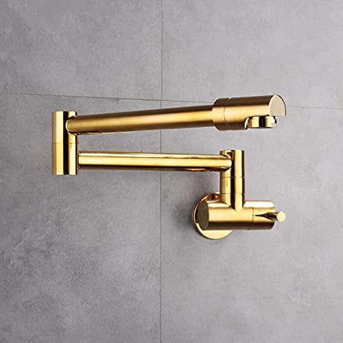 KOMFGT キッチンシンク蛇口 バー ファームハウス 商業用、折りたたみ式